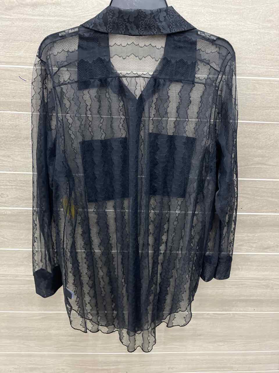 Black Womens Women Size L Shirt