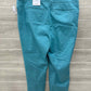 Croft & Barrow Size 14 Short Teal Petite Pants