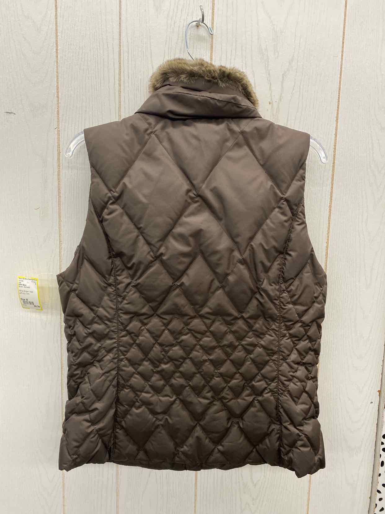 Eddie Bauer Brown Womens Size M Vest