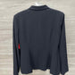 IN Studio Black Womens Women Size 6 Blazer