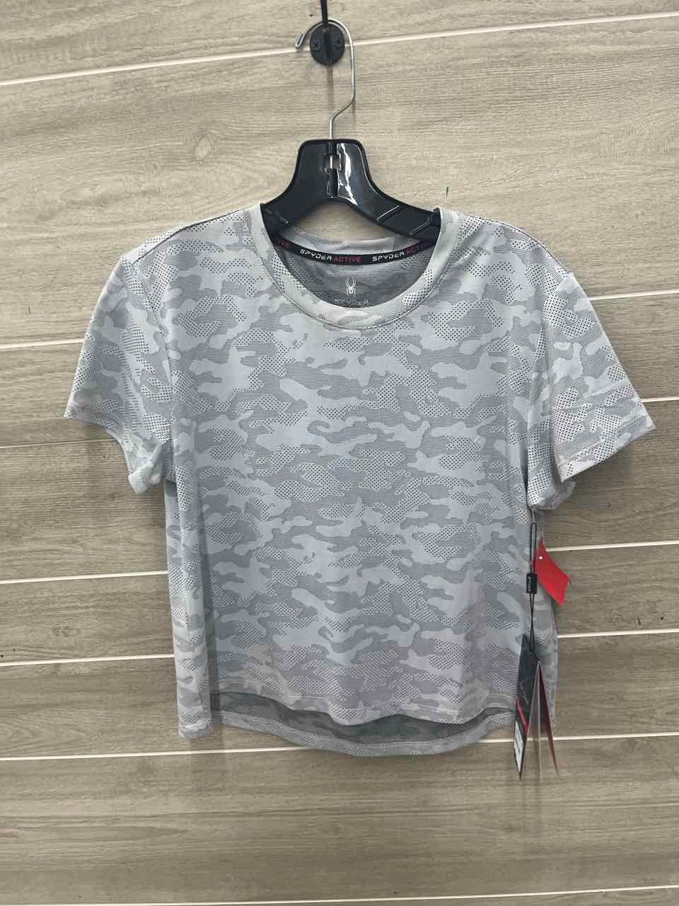 Spyder Size M Gray Womens Shirt