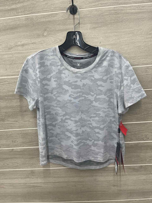 Spyder Size M Gray Womens Shirt