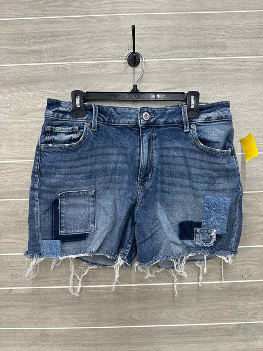 Maurices Blue Womens Women Size 14 Shorts
