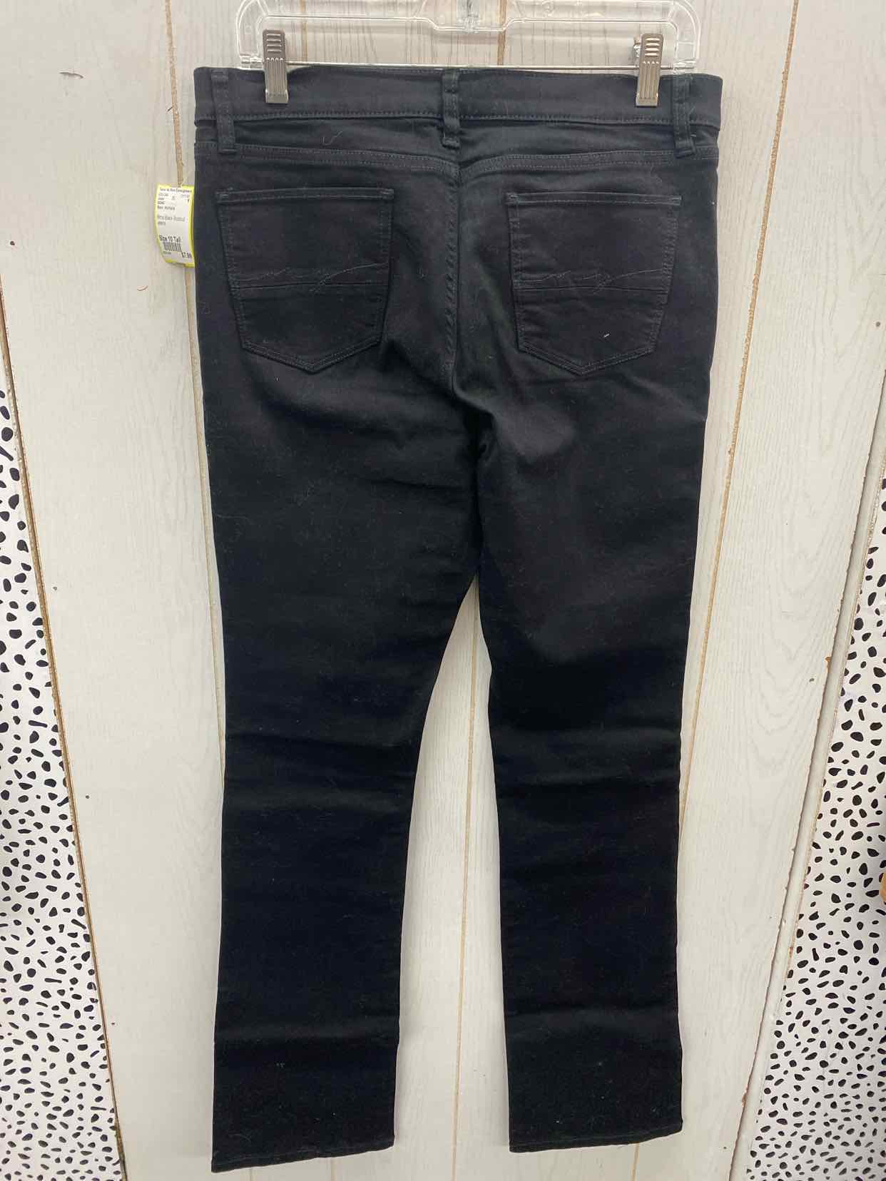 SOHO Black Womens Size 10 Tall Jeans