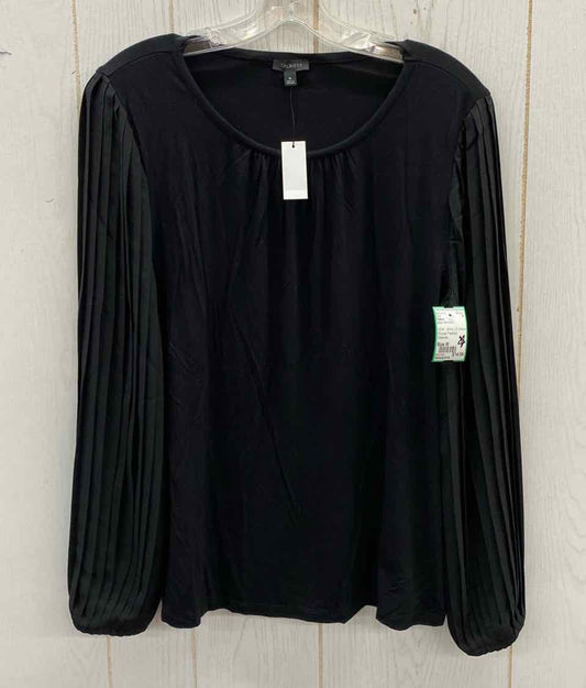 Talbots Black Womens Size M Shirt