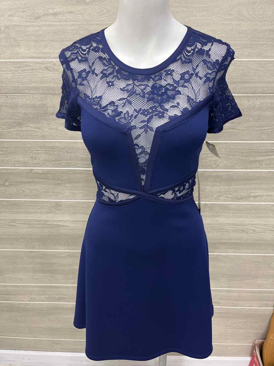Express Size 2/4 Blue Womens Dress