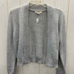 Silver Womens Size Small Sweater