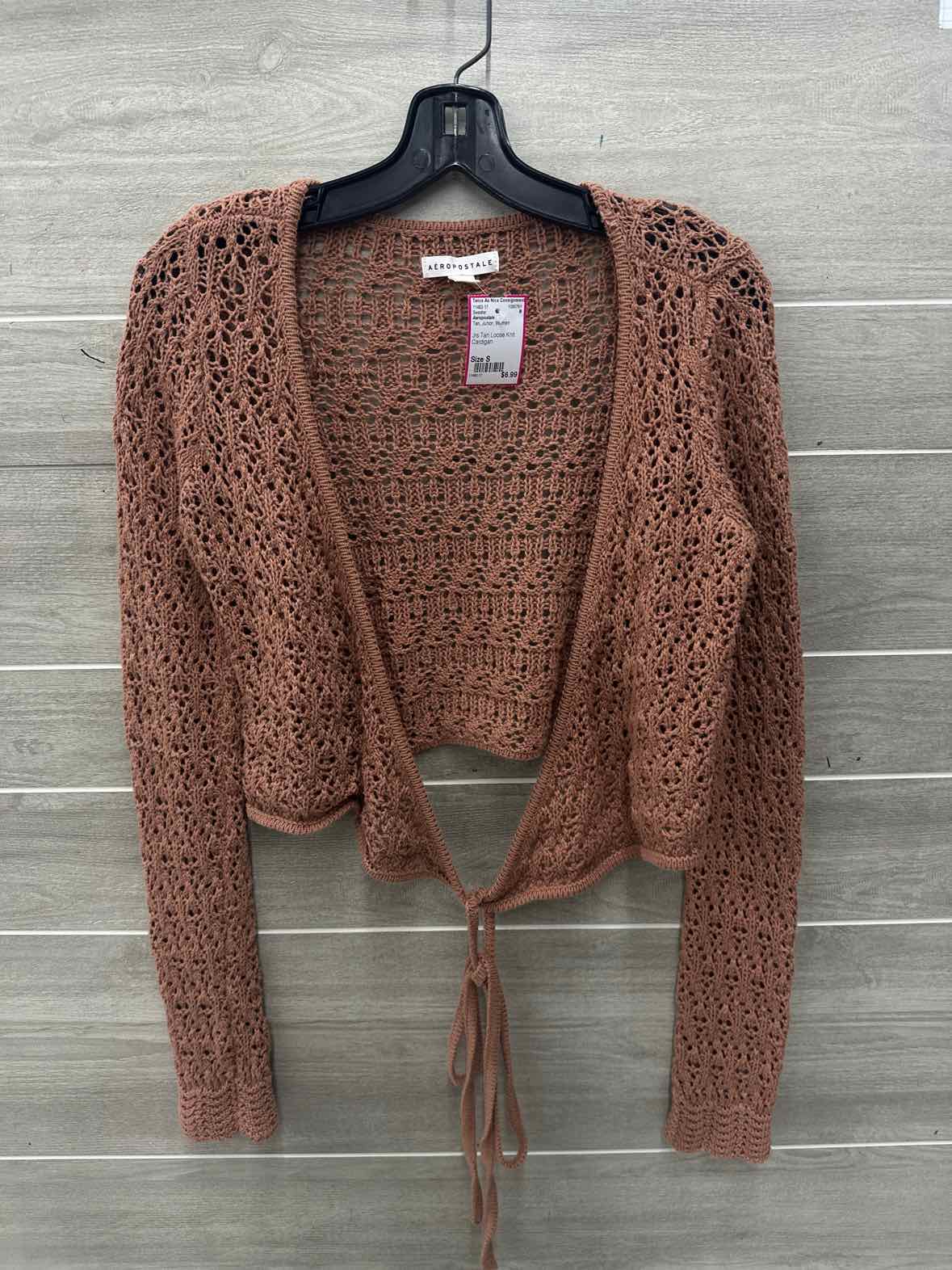 Aeropostale Size S Tan Junior Sweater