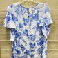 Counterparts Size L Blue Womens Shirt