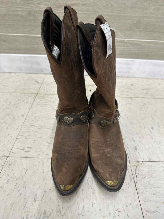 US Shoe Size 7W Brown Womens Boots
