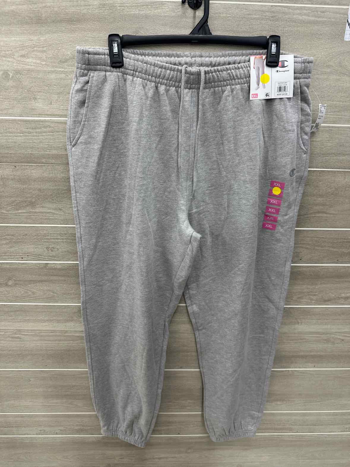 Champion Size XXL Gray Plus Pants