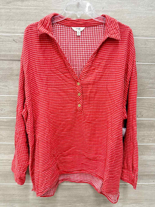 Terra & Sky Size 20/22 Coral Plus Shirt