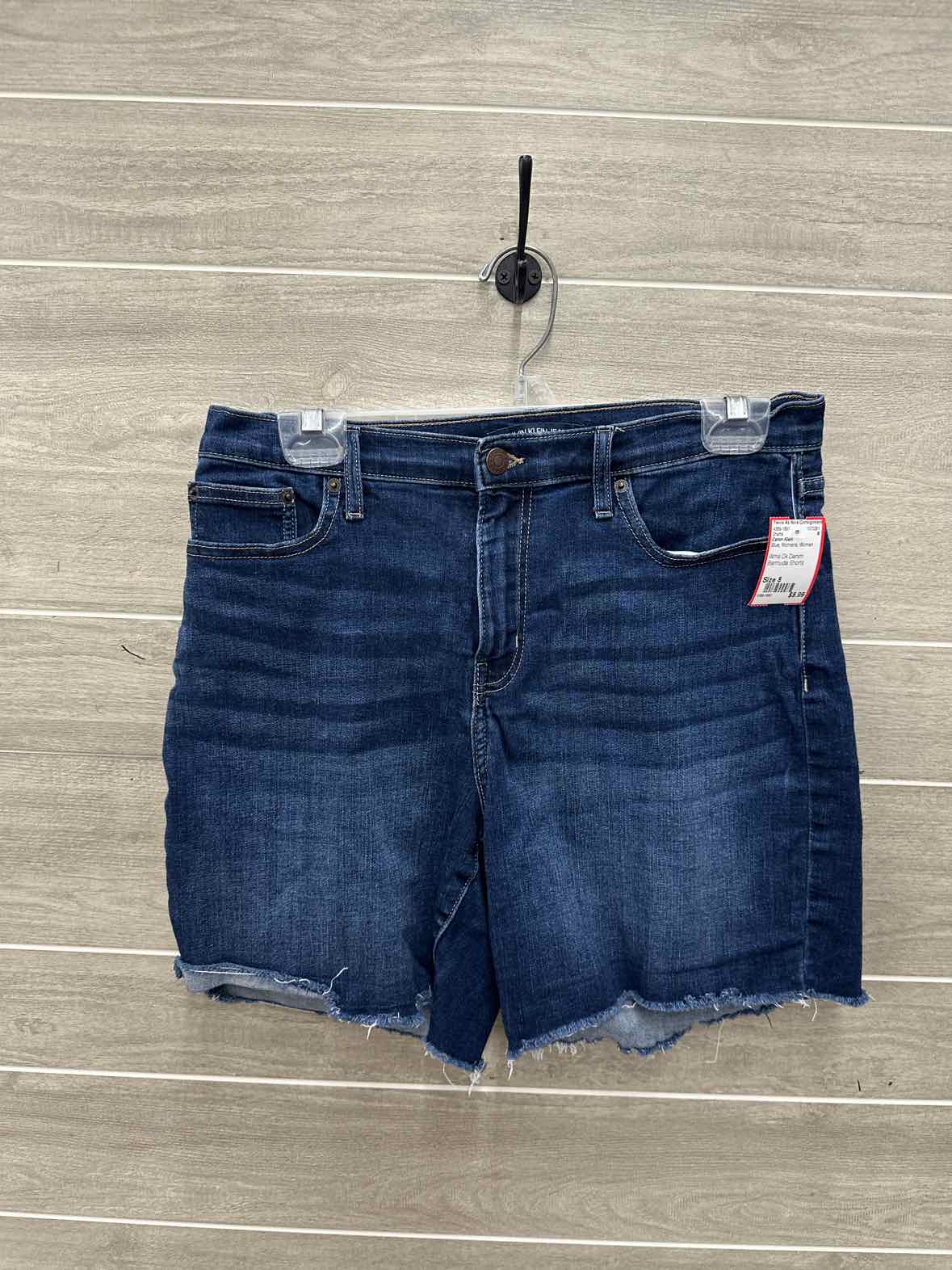 Calvin Klein Size 8 Blue Womens Shorts