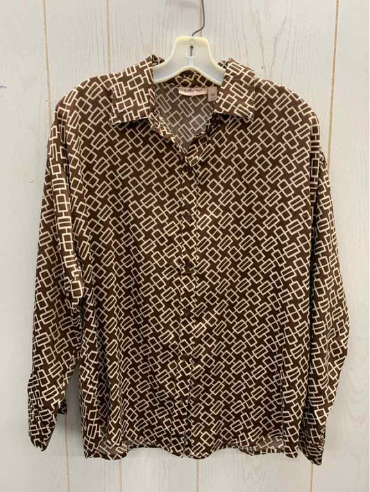 Willow Root Brown Womens Size XS Shirt