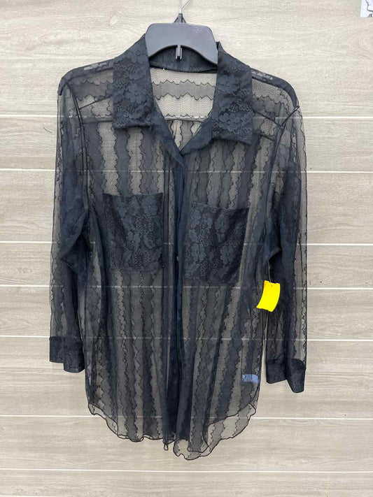 Black Womens Women Size L Shirt