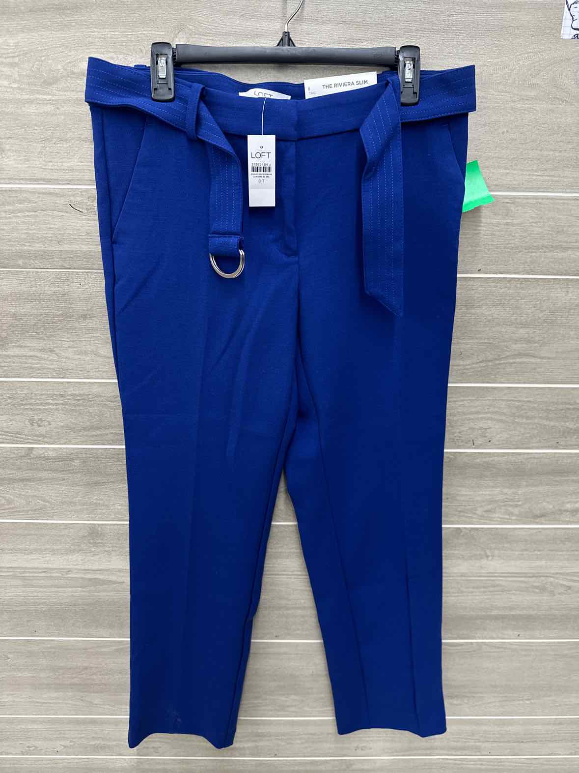 LOFT Size 8 Tall Blue Womens Pants