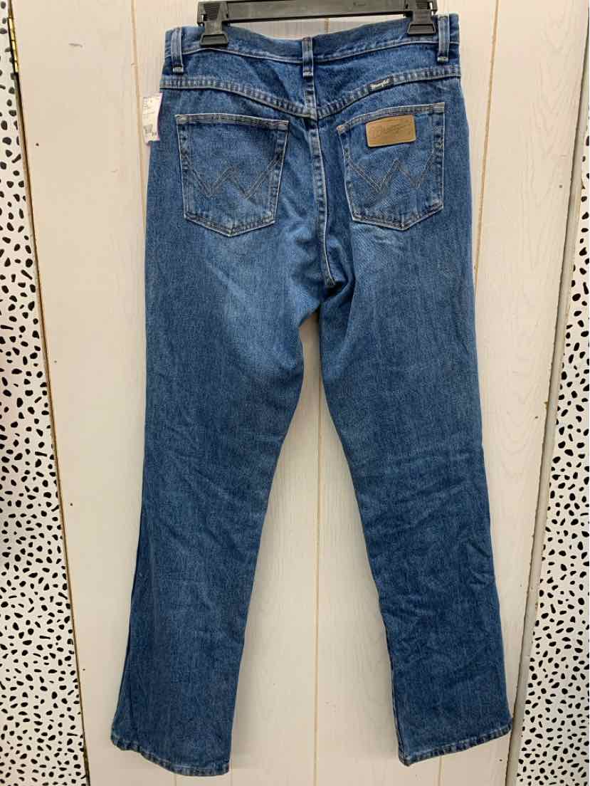 Wrangler Blue Womens Size 6 Long Jeans