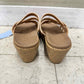 Skechers US Shoe Size 6.5 Tan Womens Sandals
