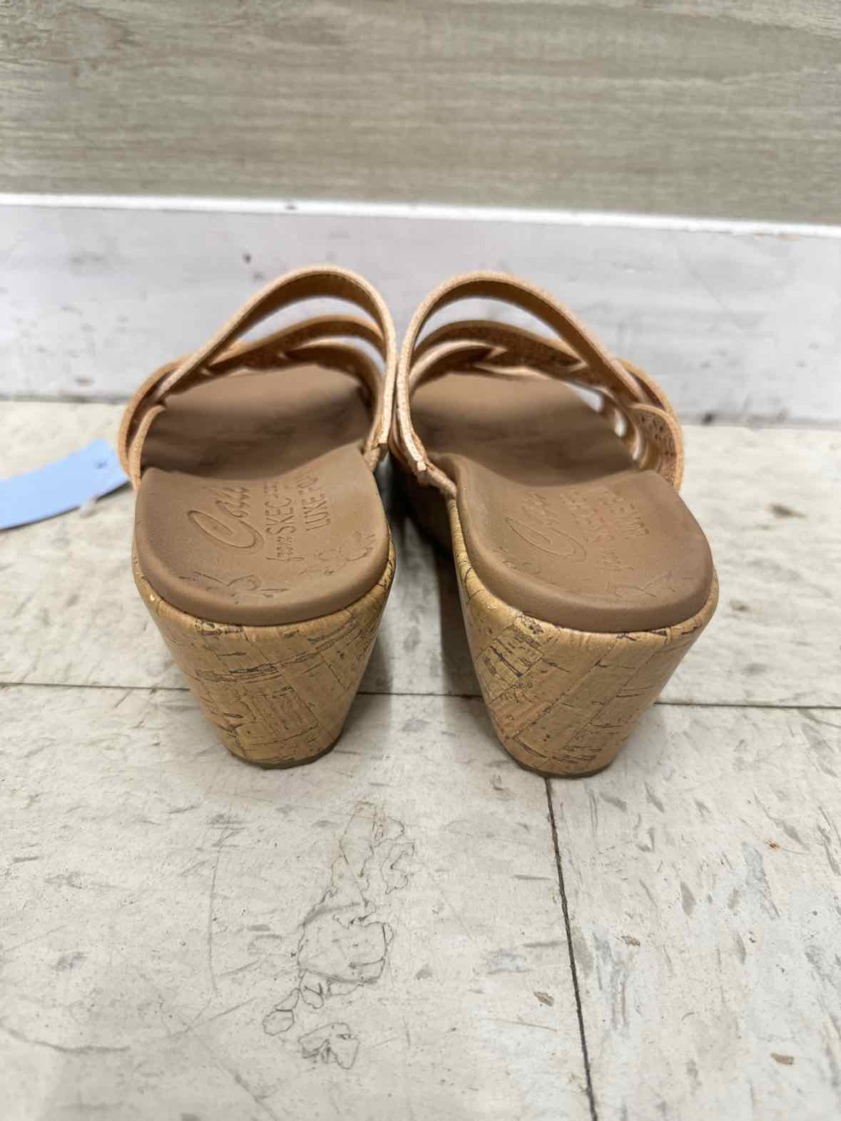 Skechers US Shoe Size 6.5 Tan Womens Sandals