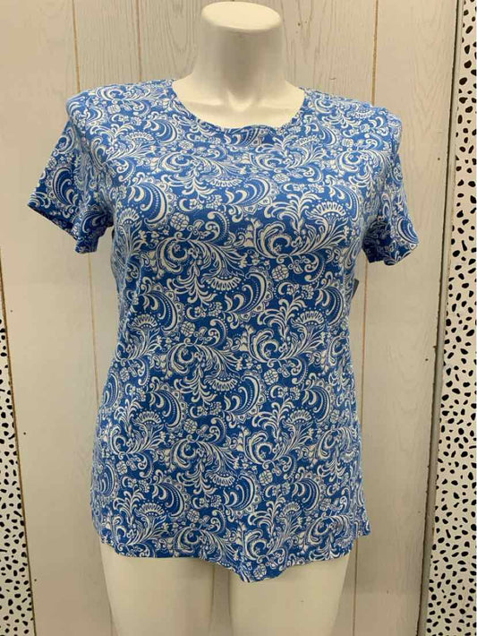 Croft & Barrow Blue Womens Size L Shirt