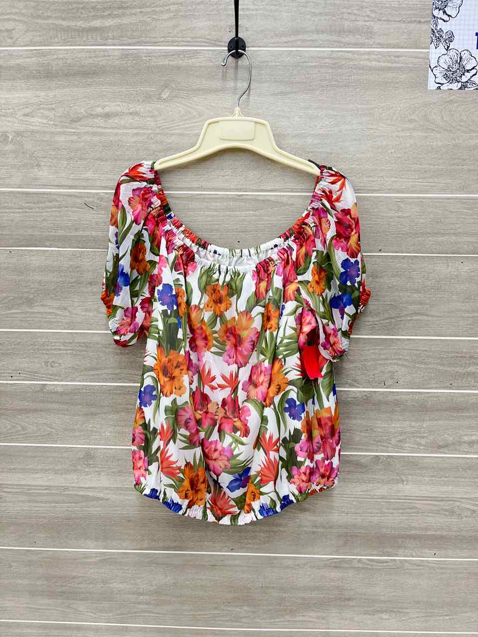 INC Multi-Color Womens Women Size L Shirt