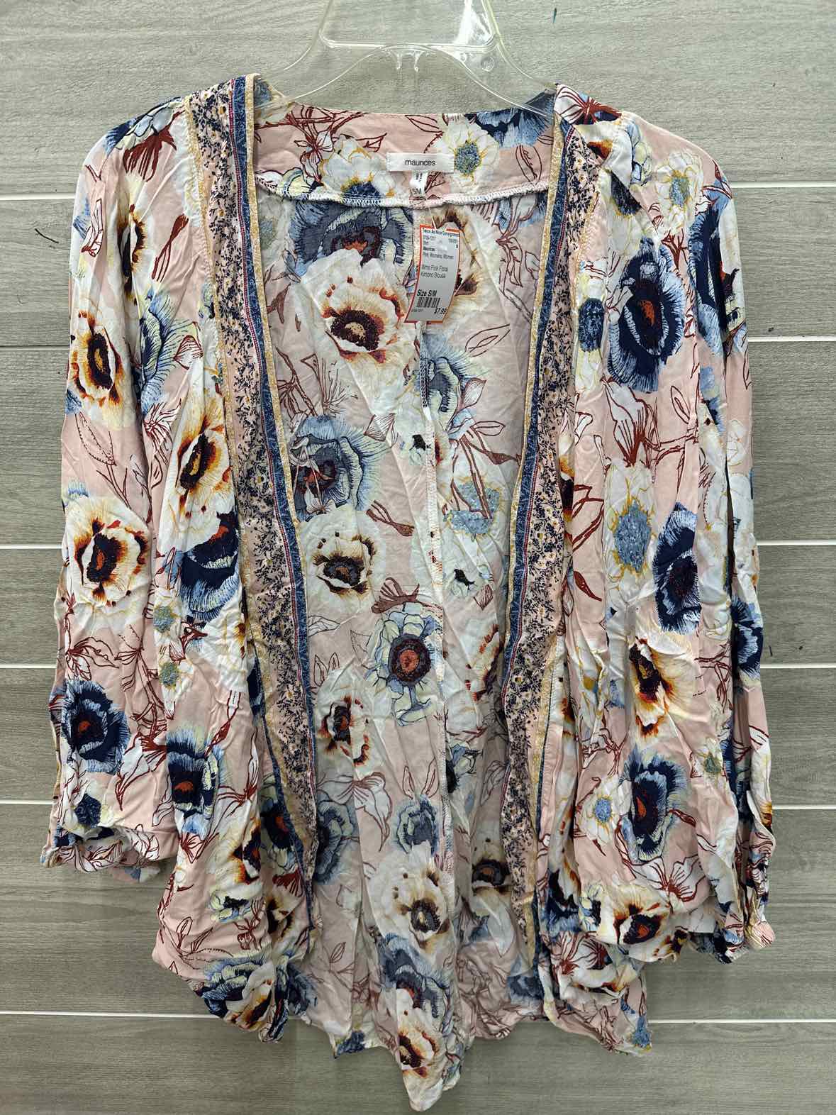 Maurices Size S/M Pink Womens Shirt