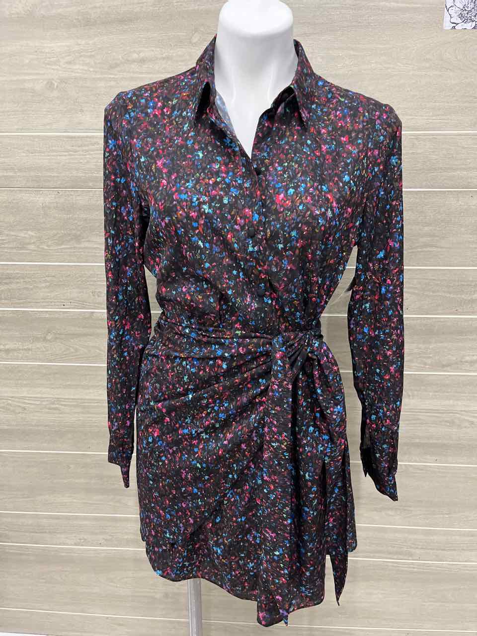 PARKER Size M Black Womens Dress