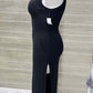 LULU'S Size 10/12 Black Womens Dress