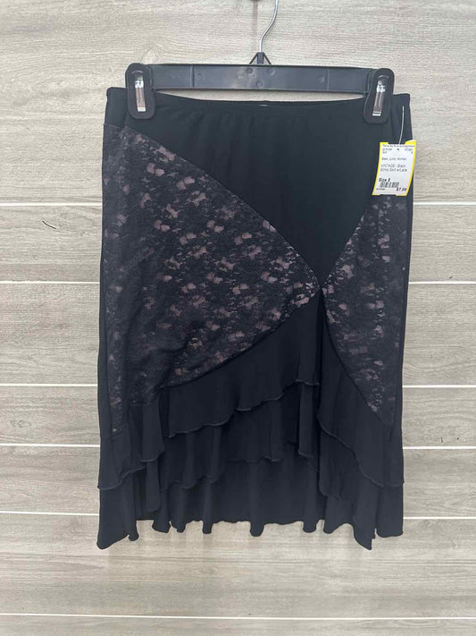 Black Junior Women Size 8 Skirt