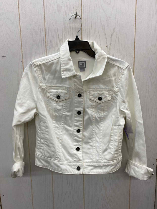 JCP White Womens Size 8 Blazer