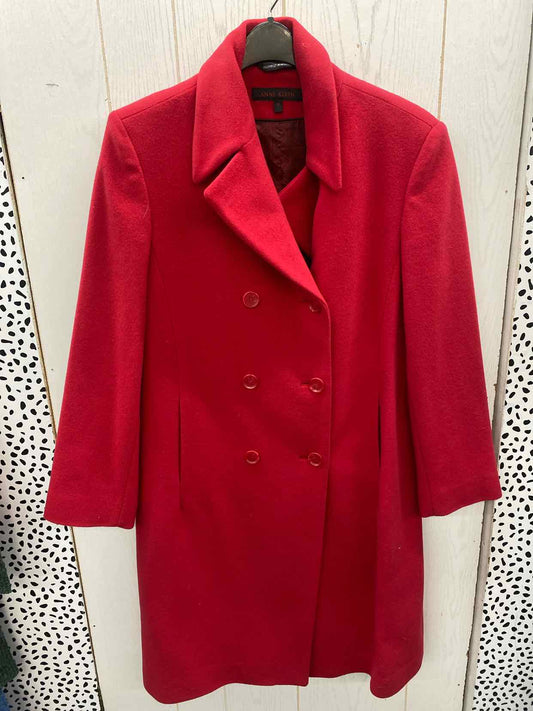 Anne Klein Red Womens Size 12 Jacket (Outdoor)