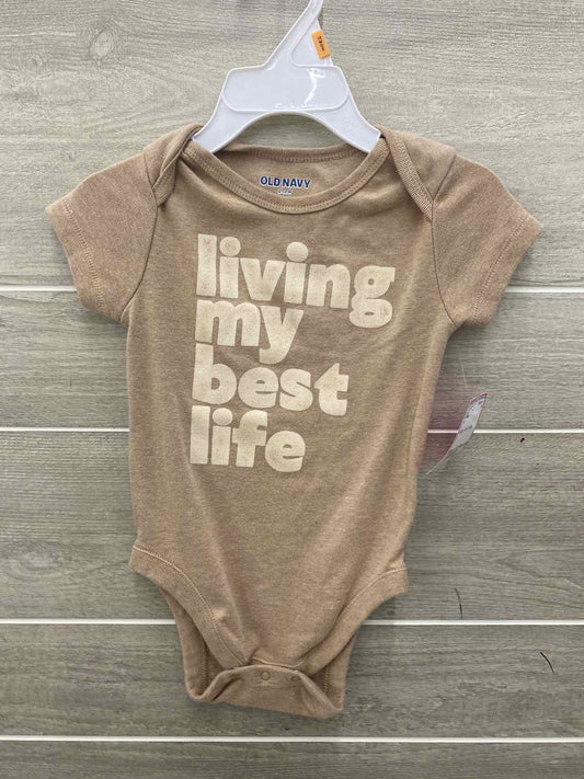 Old Navy Infant 6/12 Months Onsie