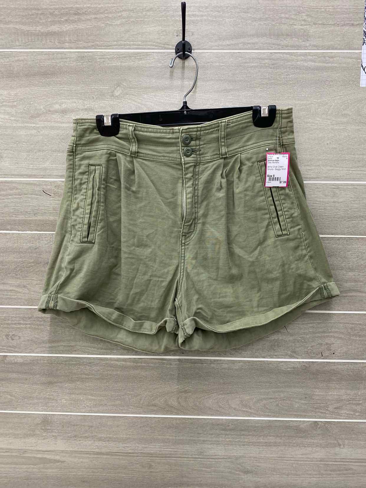 American Eagle Olive Womens Size 8 Shorts