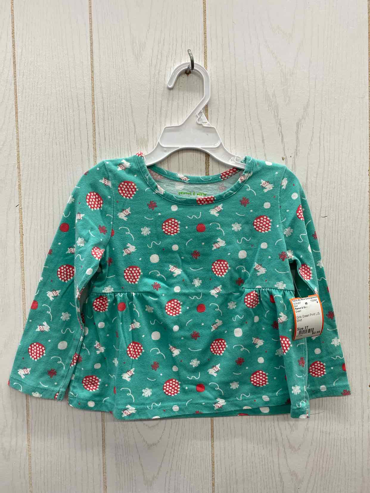 Peanut & Ollie Girls Size 3T Shirt