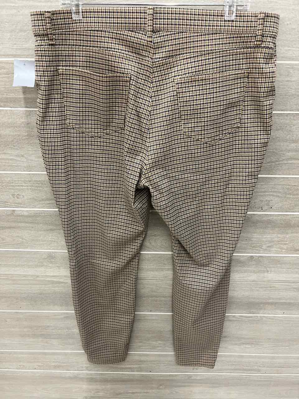 Time & Tru Tan Womens Women Size 20 Pants