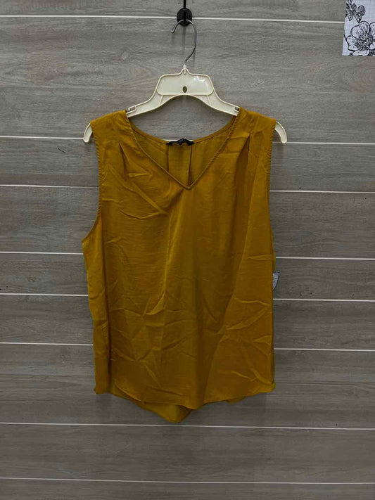 Banana Republic Size L Mustard Womens Tank Top