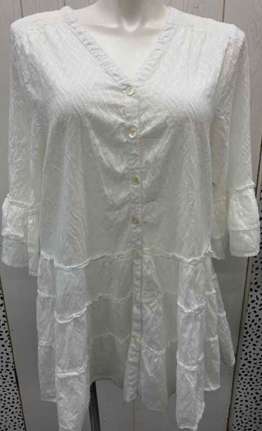 White Womens Size 12/14 Dress