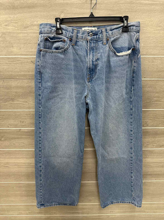 Abercrombie & Fitch Size 10 Short Blue Womens Jeans
