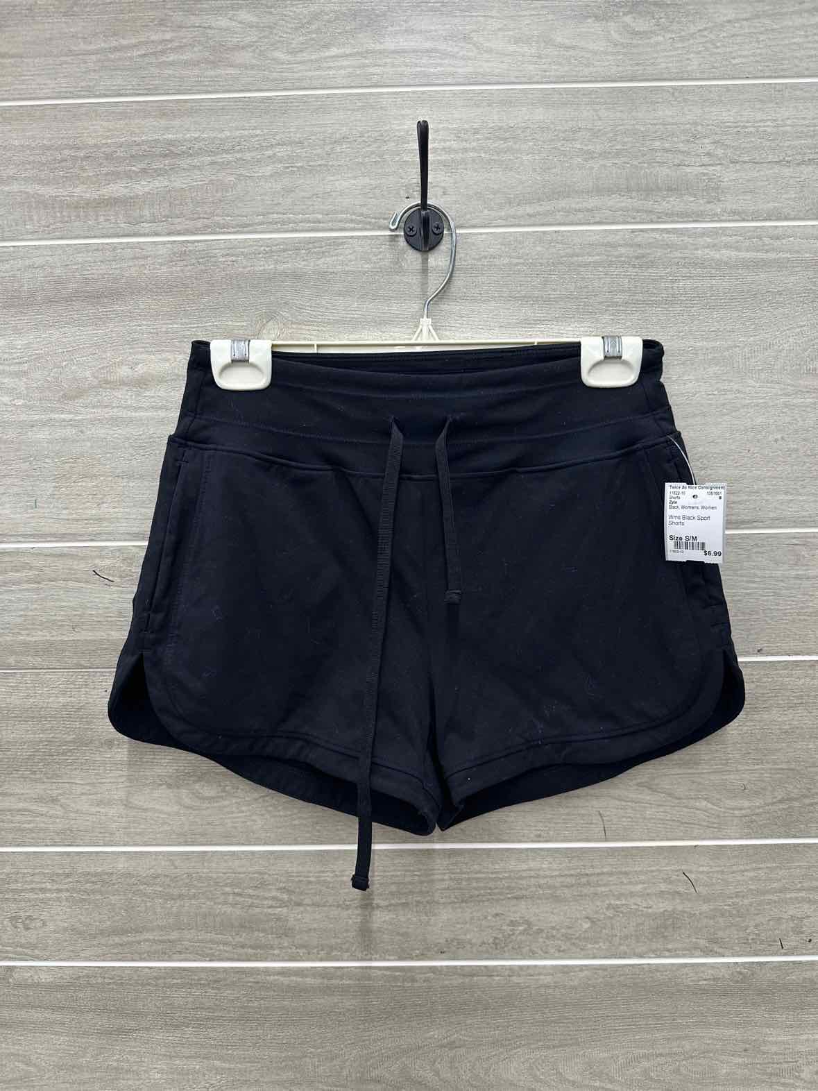 Zyia Size S/M Black Womens Shorts