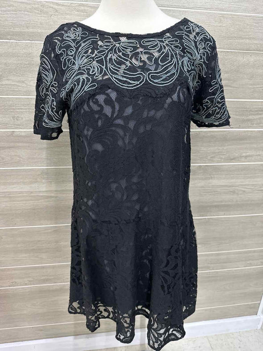 Free People Black Womens Size M Dress