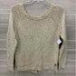 Market & Spruce Tan Womens Size L Sweater