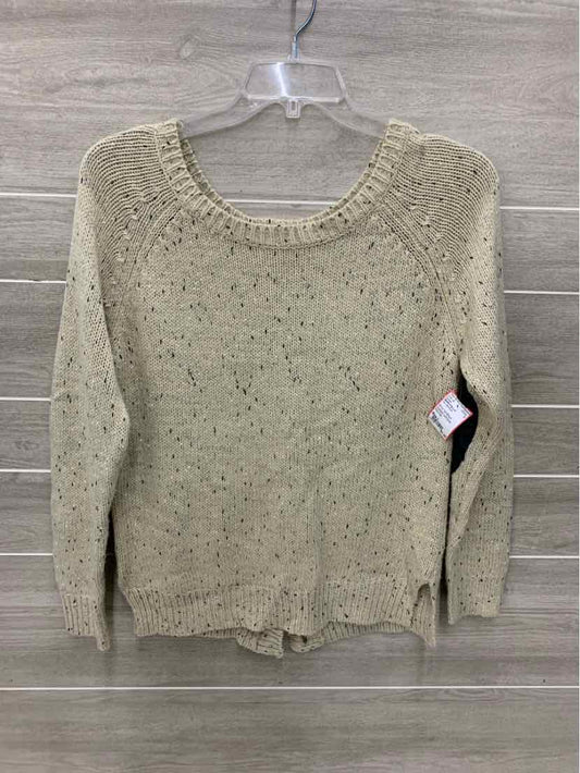 Market & Spruce Tan Womens Size L Sweater