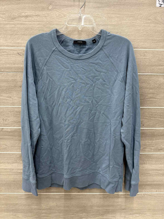 Vince Size L Blue Womens Sweatshirt