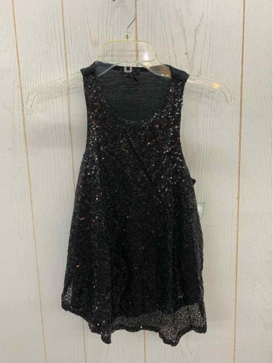 Rue 21 Black Junior Size Small Tank Top