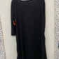 Zenana Black Womens Size 10/12 Dress