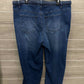 d. Jeans Size 16W Blue Plus Jeans