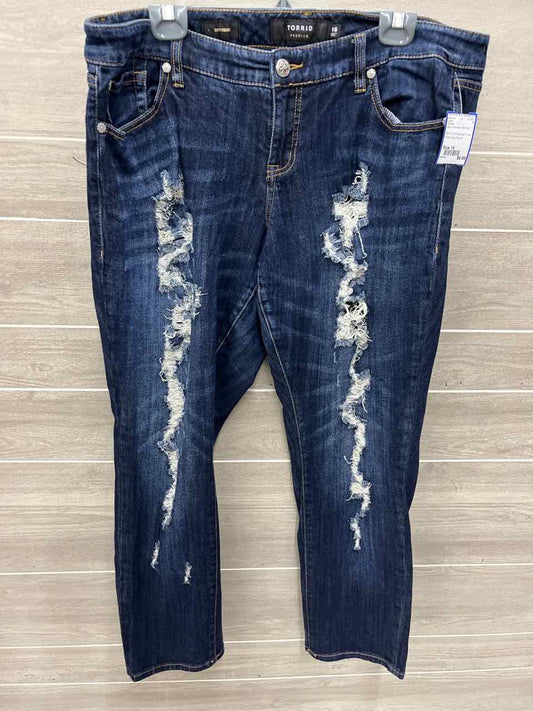 Torrid Size 16 Blue Womens Jeans