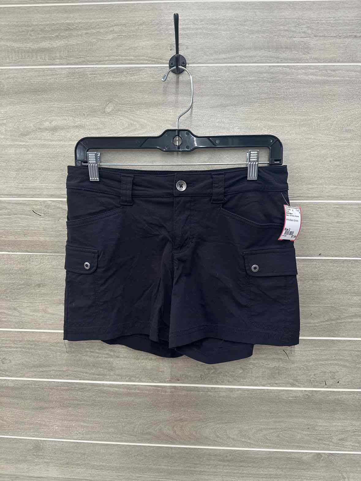 Eddie Bauer Black Womens Women Size 2 Shorts