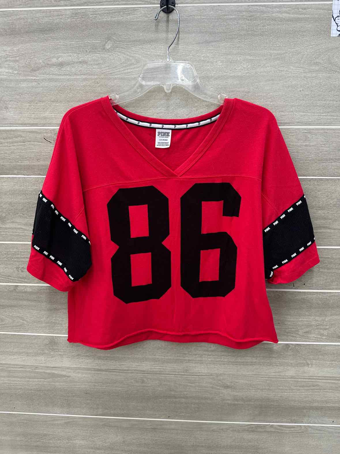 PINK Red Womens Women Size L Shirt