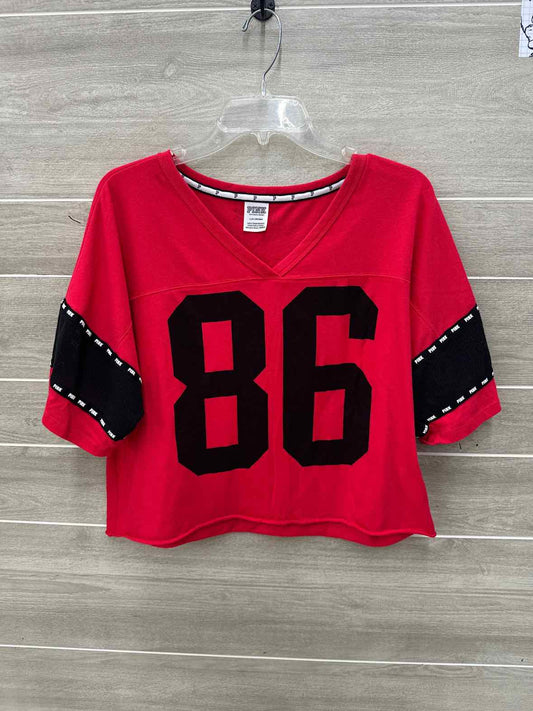 PINK Red Womens Women Size L Shirt